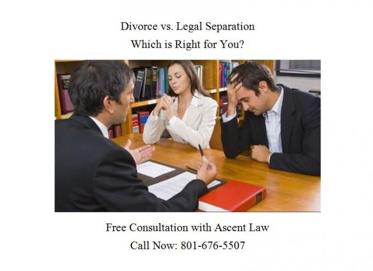 Comparing Divorce And Legal Separation Options In Utah 