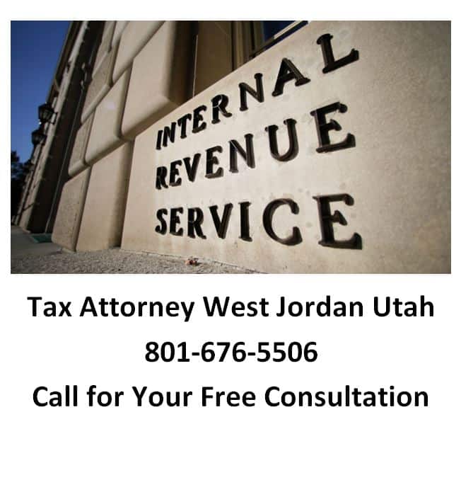 tax attorney west jordan utah