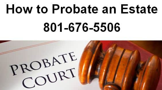 how to probate an estate