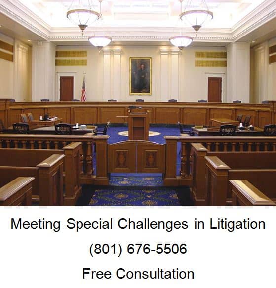 meeting special challenges in litigation