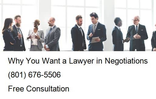 why you want a lawyer in negotiations