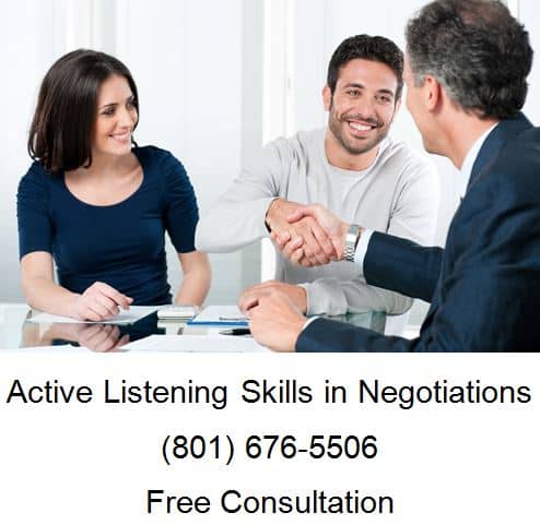 active listening skills in negotiations