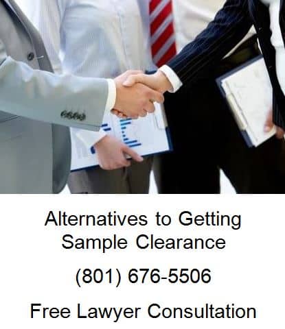 alternatives to getting sample clearance