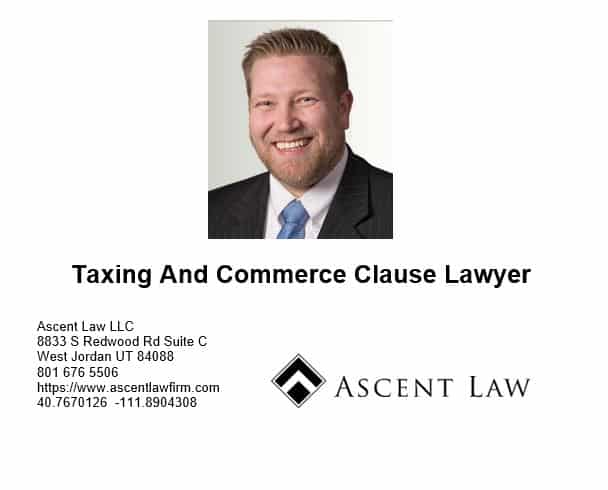 Taxing And The Commerce Clause