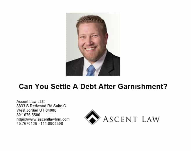 Can You Settle A Debt After Garnishment?