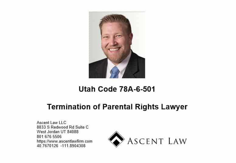 Utah Code 78A-6-501