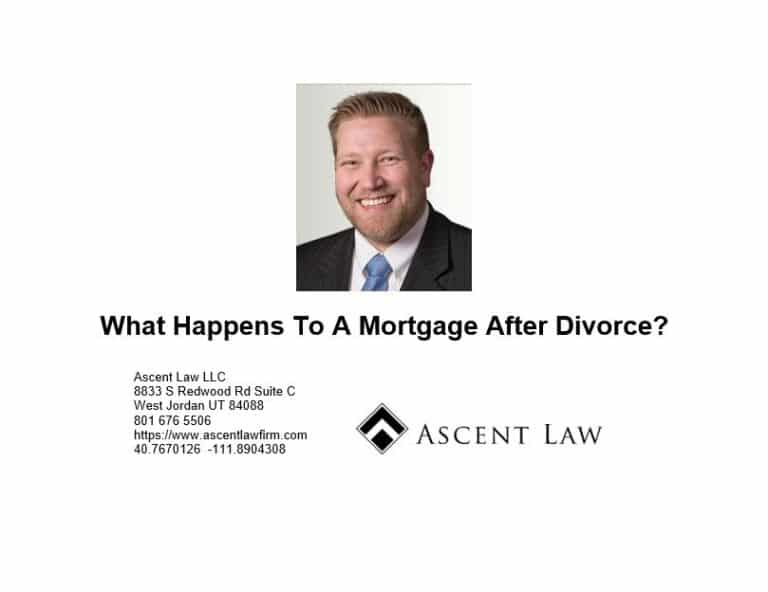 What Happens To A Mortgage After Divorce?