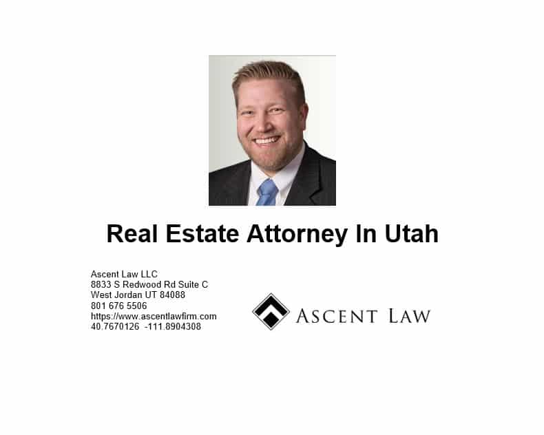 Real Estate Attorney In Utah